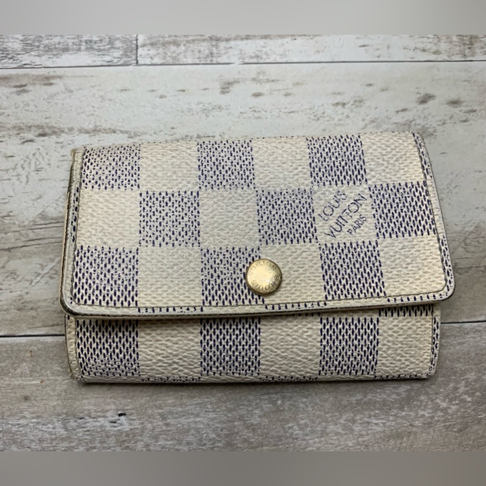 LOUIS VUITTON DAMIER AZUR MULTICLES 6 KEY HOLDER